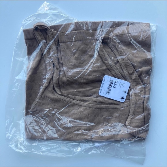 Free People Square One Seamless Cami in Nude - Picture 10 of 14